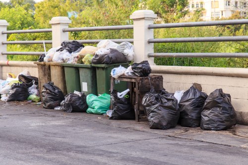 Recycling and donation process during house clearance