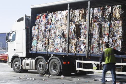 Environmentally friendly furniture recycling process in Belmont